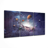 Milky Way Glass Art.
